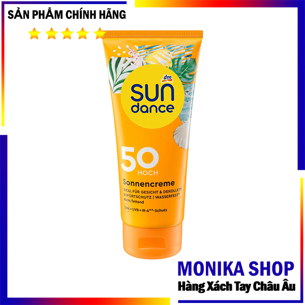 Kem chống nắng Sundance Tuýp 100ml hàng Đức