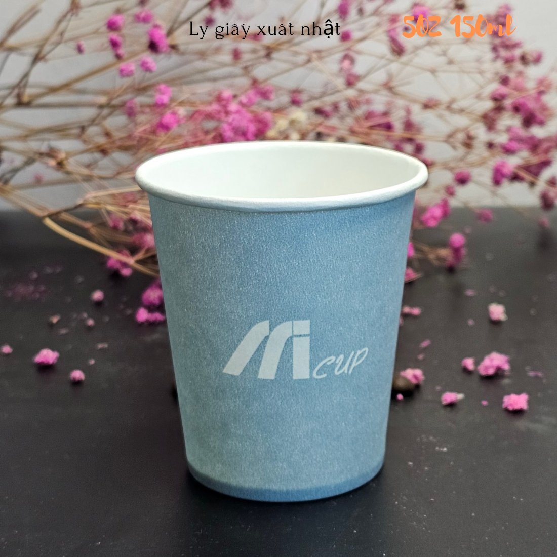 Combo 2.000 ly giấy 150ml - 5oz nicup, cốc giấy dùng 1 lần , sản phẩm thân thiện với môi trường. bán buôn.