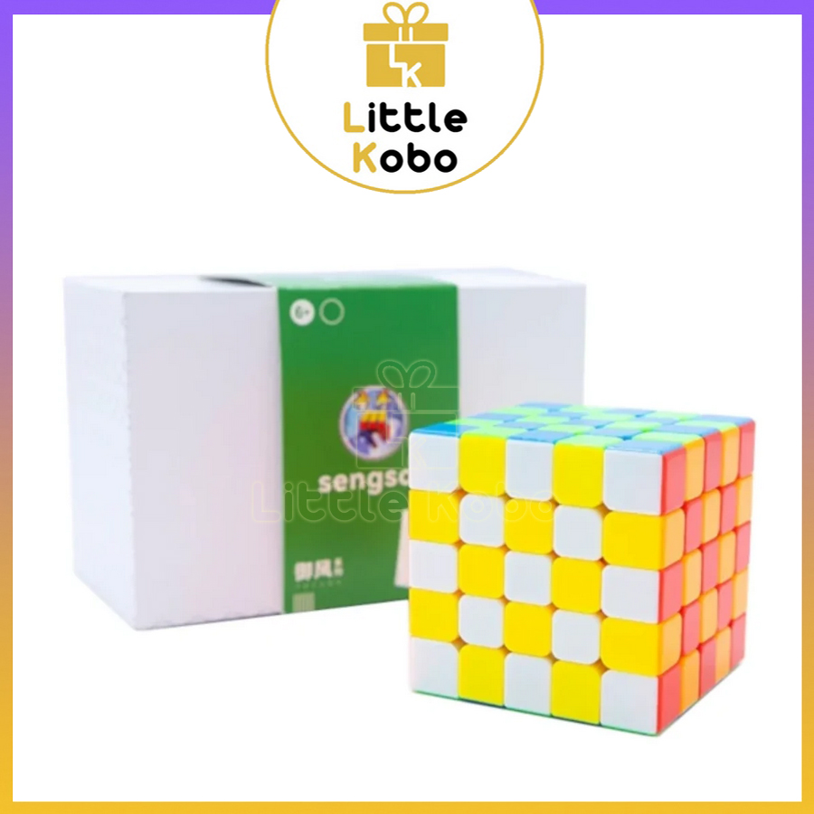 Rubik 5x5 ShengShou YuFeng 5x5 M UV SengSo Rubic 5 Tầng Đồ Chơi Trí Tuệ