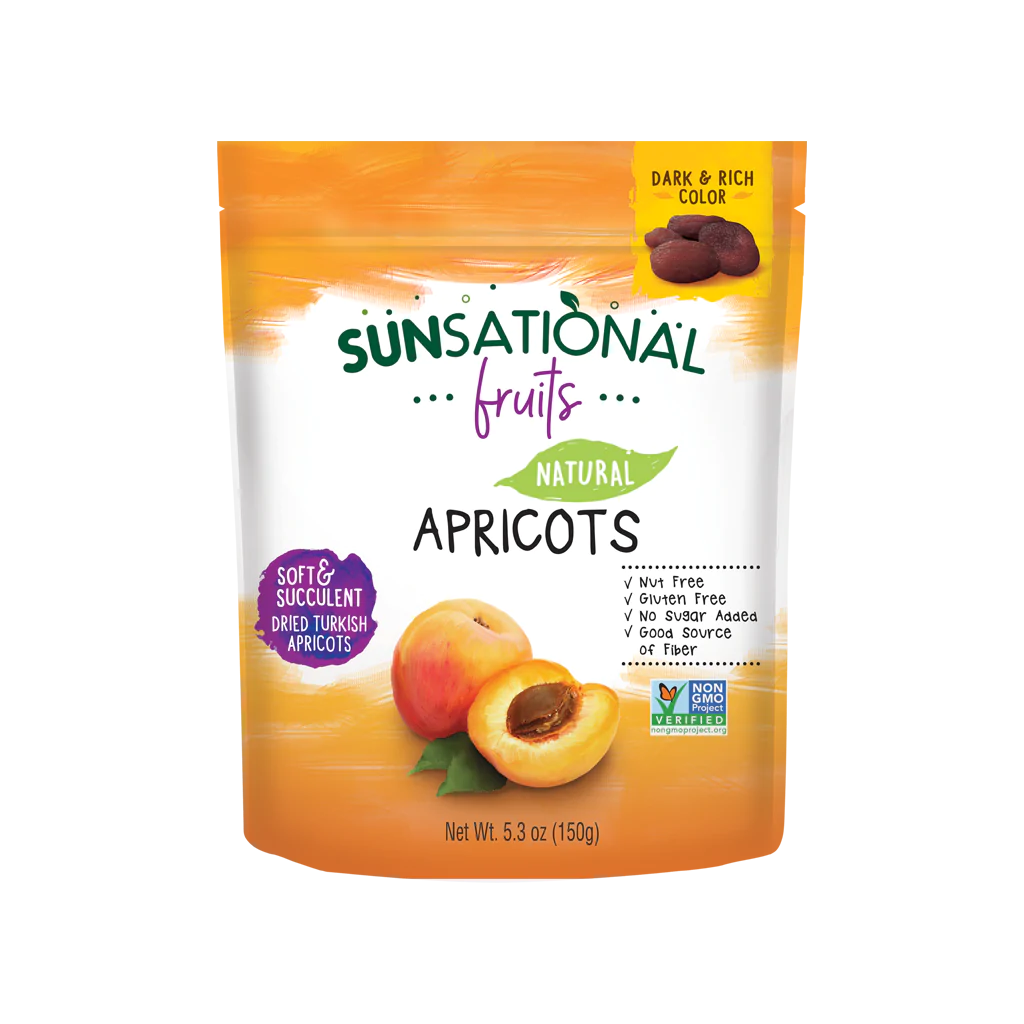 Quả Mơ Tự Nhiên Sấy Khô 150g - Sunsational Fruits Natural Apricots 150g