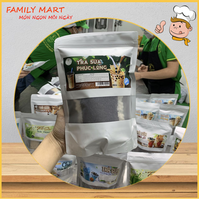 Set trà sữa Phúc Long tự pha 500gr thơm ngon như tiệm