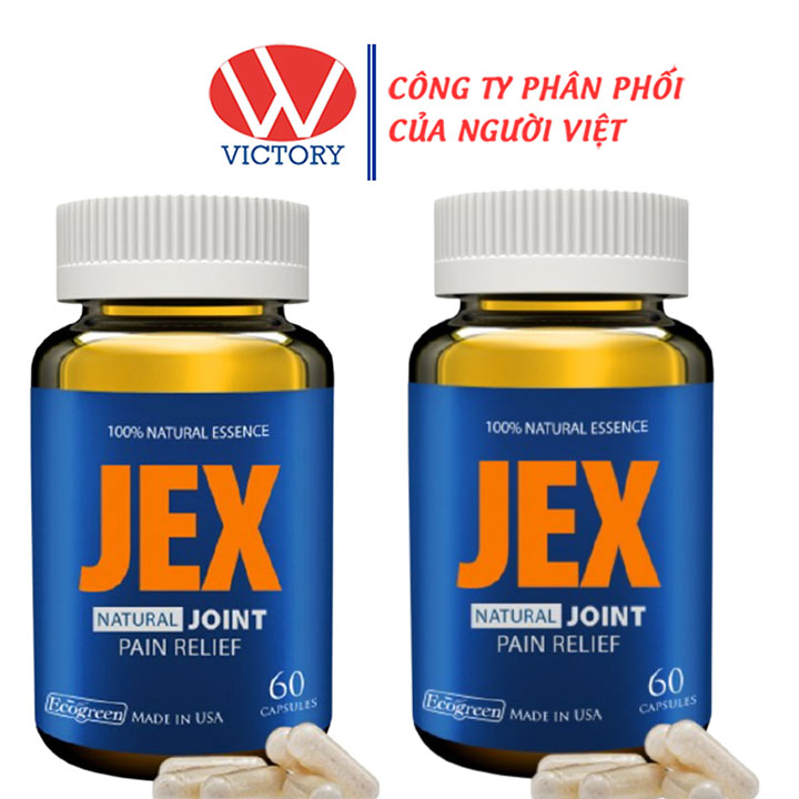 JEX 60v viên uống hỗ trợ thoái hóa khớp, đau nhức khớp - Victory Pharmacy