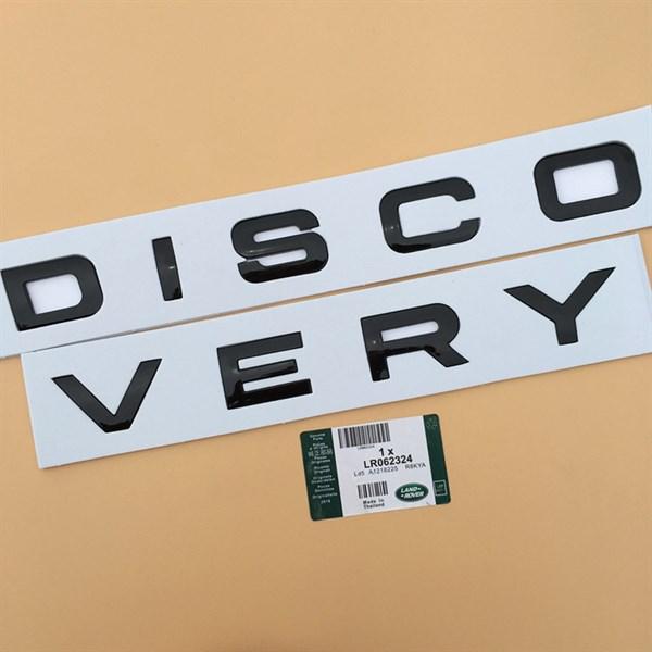 Bộ tem chữ nổi 3D DISCOVERY trang trí xe hơi ô tô MÀU ĐEN