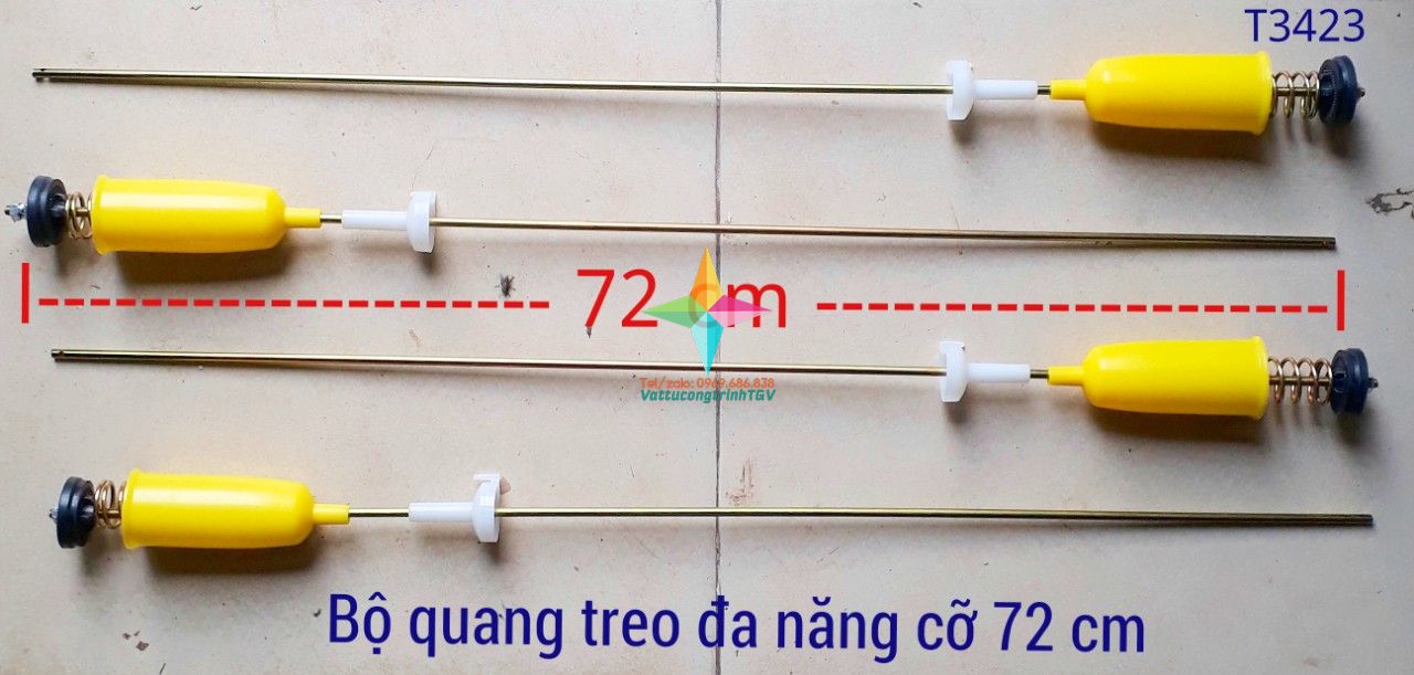 Bộ quang treo đa năng cho máy giặt cỡ 62cm - 72cm