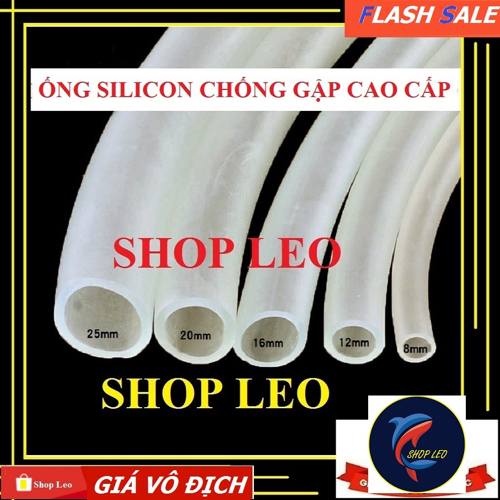 Ống chống gập máy lọc - Ống silicon cao cấp máy bơm - thay nước bể cá cao cấp - Máy bơm - Shopleo