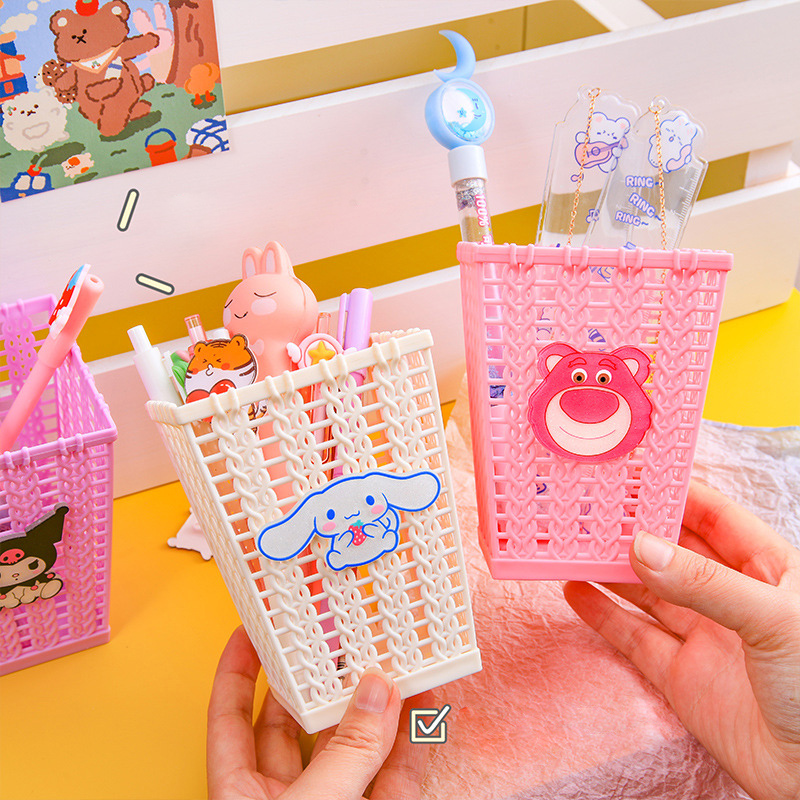 Cắm bút để bàn, cắm bút cute, hộp đựng bút học sinh dễ thương
