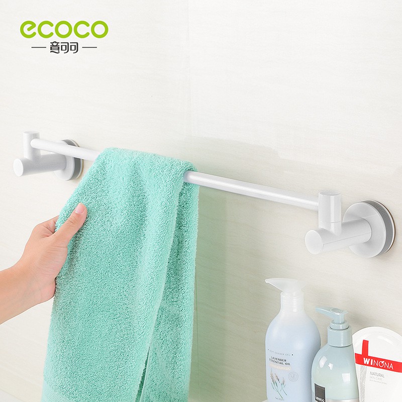 Giá treo khăn nhà tắm hay nhà bếp 1 thanh Ecoco 1608