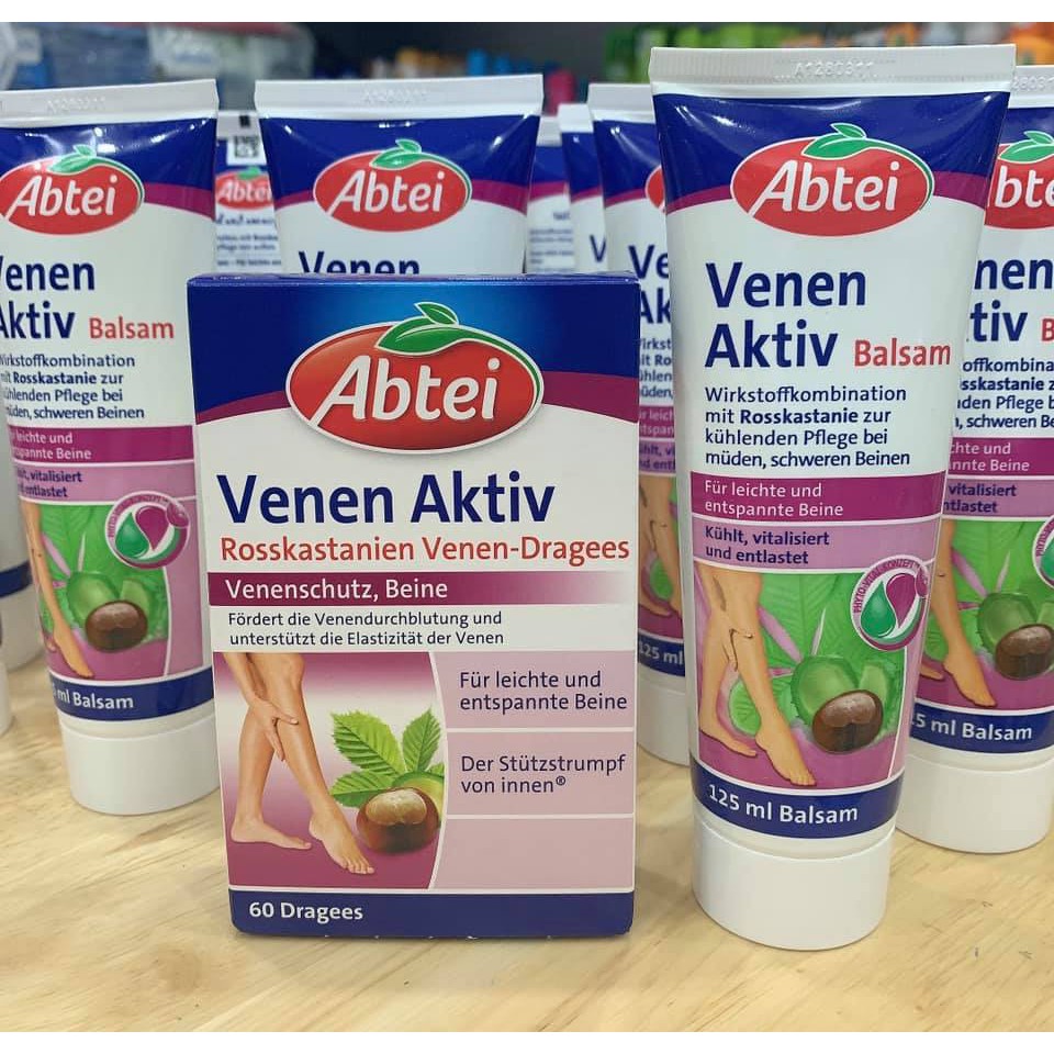 V i ê n u ô ng abtei venen aktiv dragees giãn t ĩ n h m ạ c h - viên uống