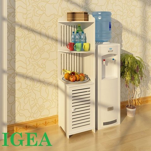 Tủ liền kệ góc tam giác 3 tầng