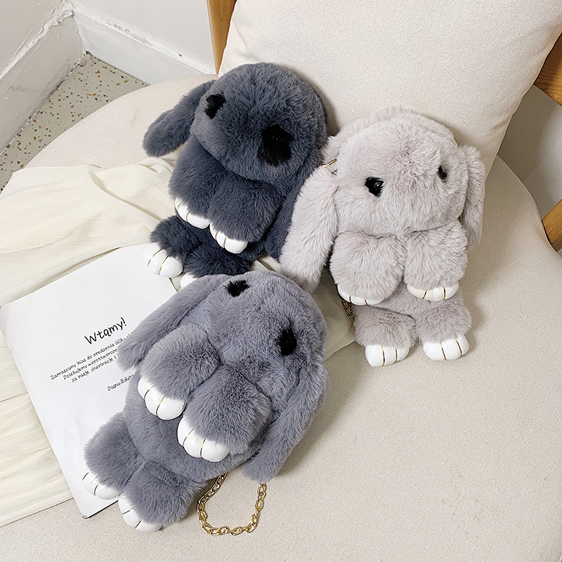 BALO NỮ GẤU BÔNG SIÊU DỄ THƯƠNG HÌNH CHÚ THỎ