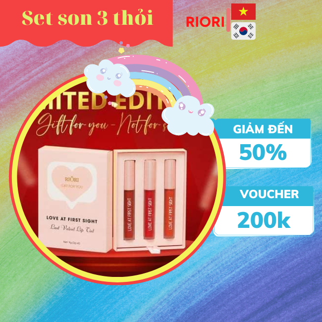 Set son love at first sight 3 thỏi