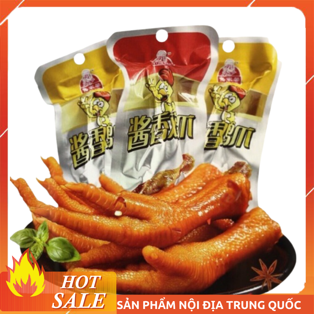 1 gói chân gà sốt cay yijiaxin