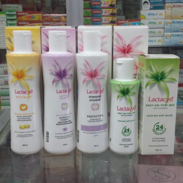 Dung dịch vệ sinh phụ nữ lactacyd 150ml-250ml
