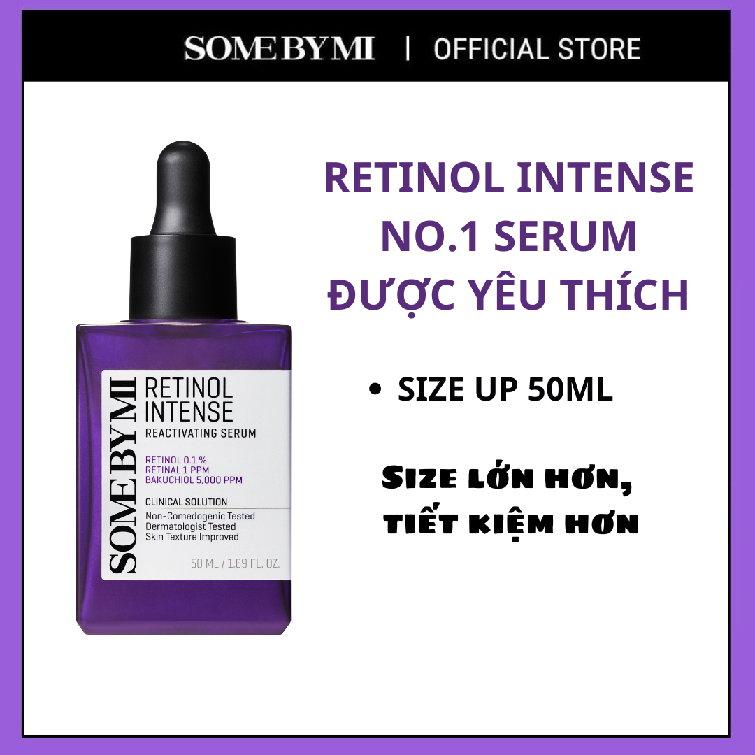  Some By Mi Tinh chất retinol 0.1% với collagen và peptide serum 50ml cải thiện các dấu hiệu lão hóa 