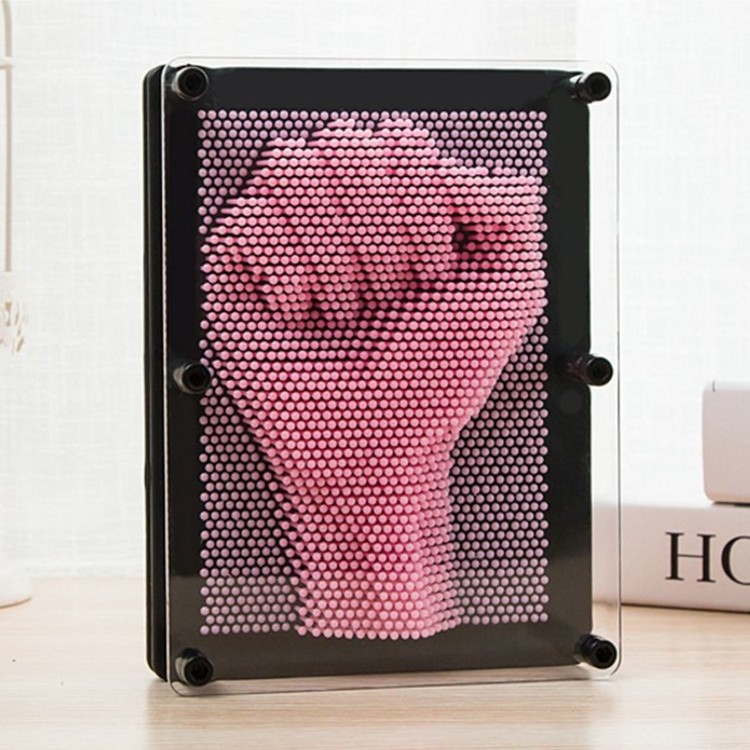 Đồ chơi bảng đinh tạo hình pin art 3d cỡ lớn - bảng đinh sáng tạo cho trẻ em
