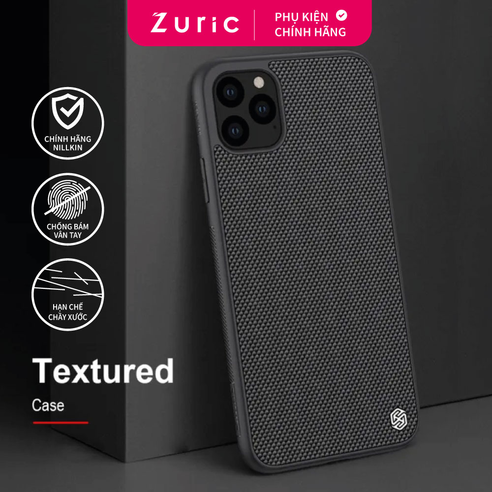 Ốp lưng vải iPhone 12 Pro Max/ iPhone 11/ 11 Pro/ 11 Pro Max hiệu Nillkin