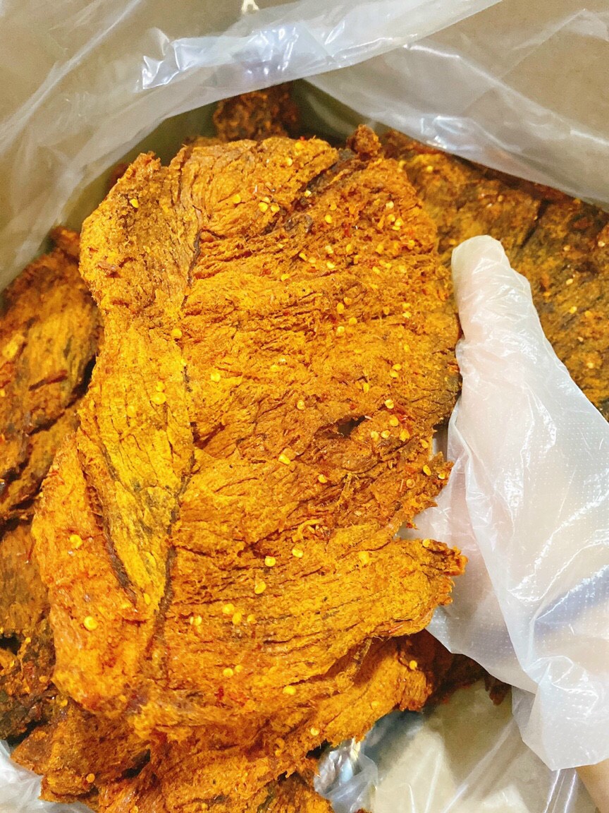 1kg khô bò miếng , khô bò thật 100%