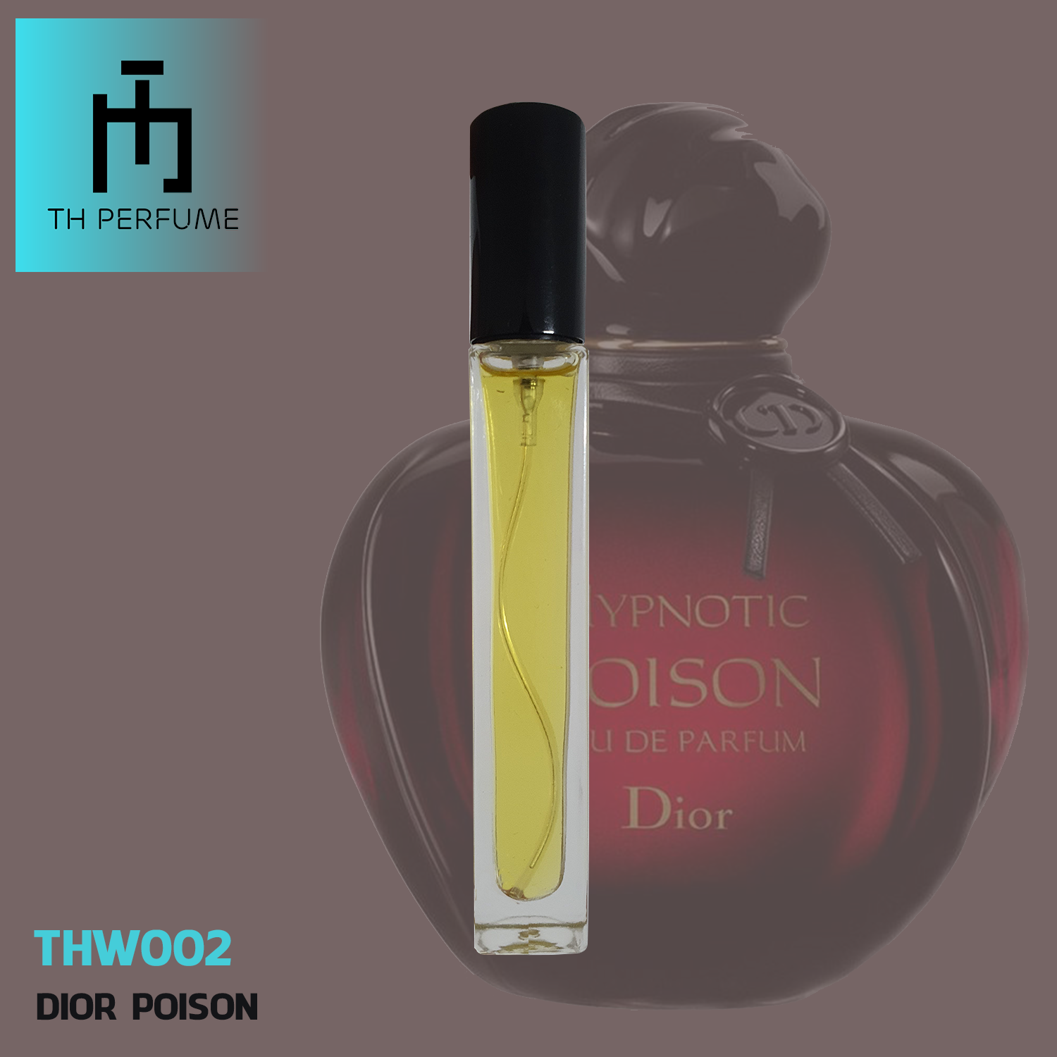 Tinh dầu nước hoa - dior poison - thw002