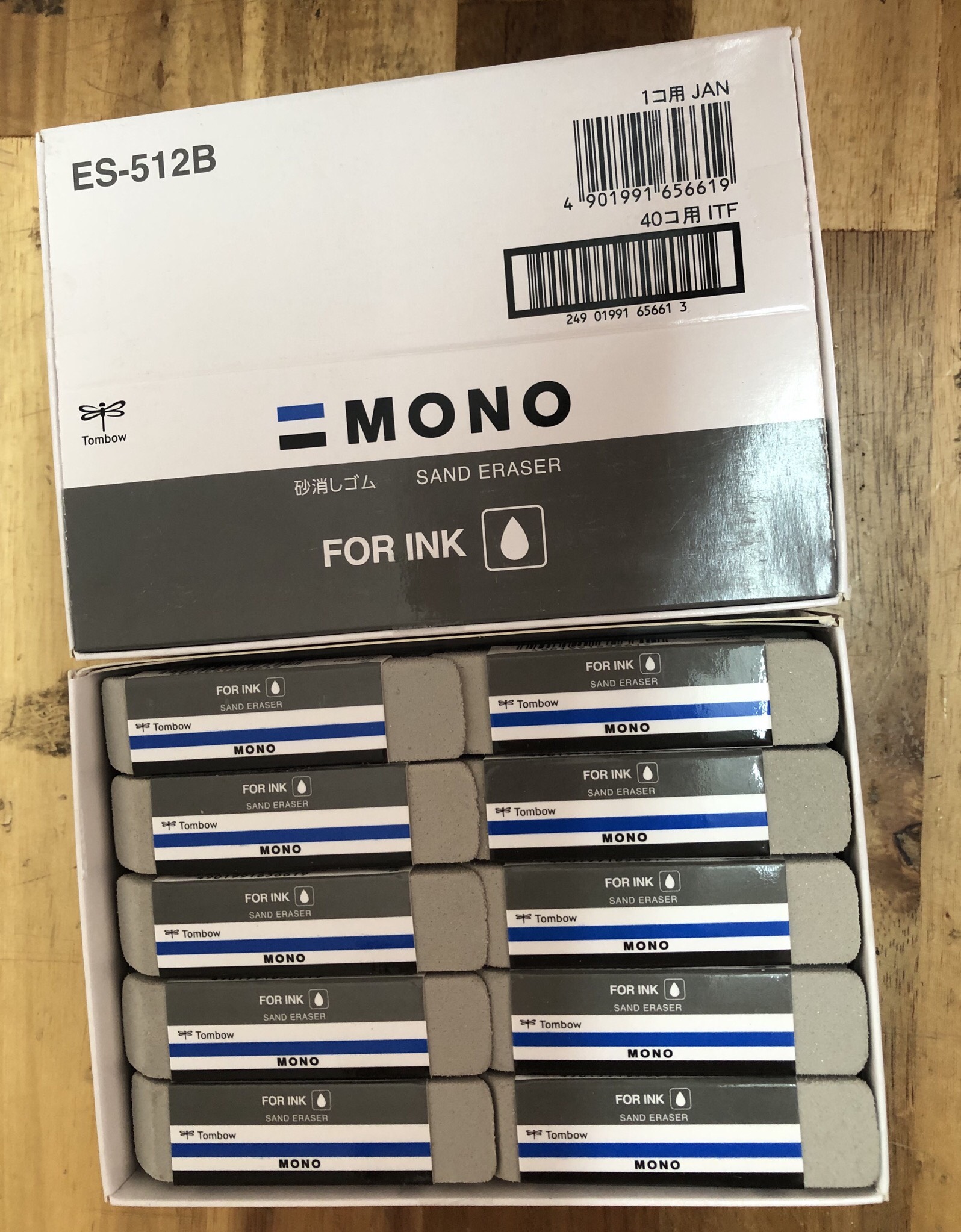 Tẩy cát Mono, tẩy các loại mực