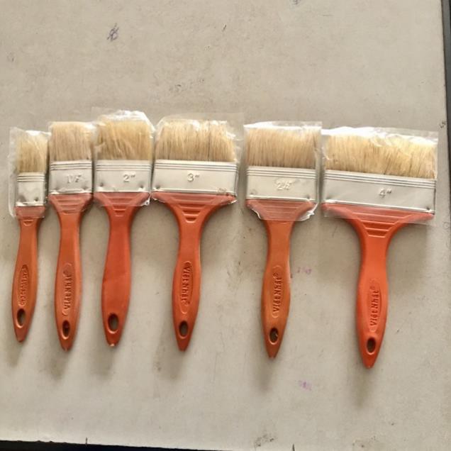 Bộ 6 cái chổi quét sơn các cỡ từ 1-4 inch