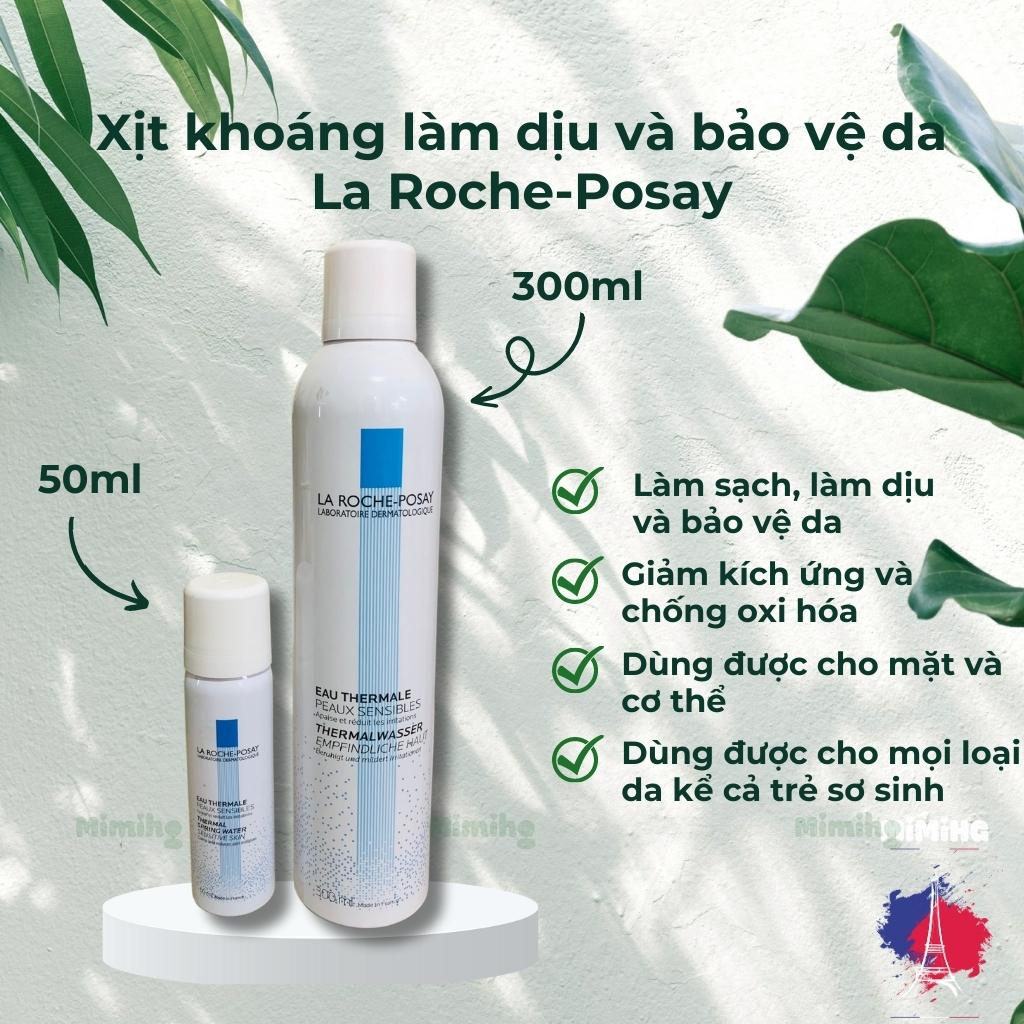 Xịt khoáng La roche posay Thermal Water 300ml làm sạch làm, dịu da dùng được cho mọi loại da