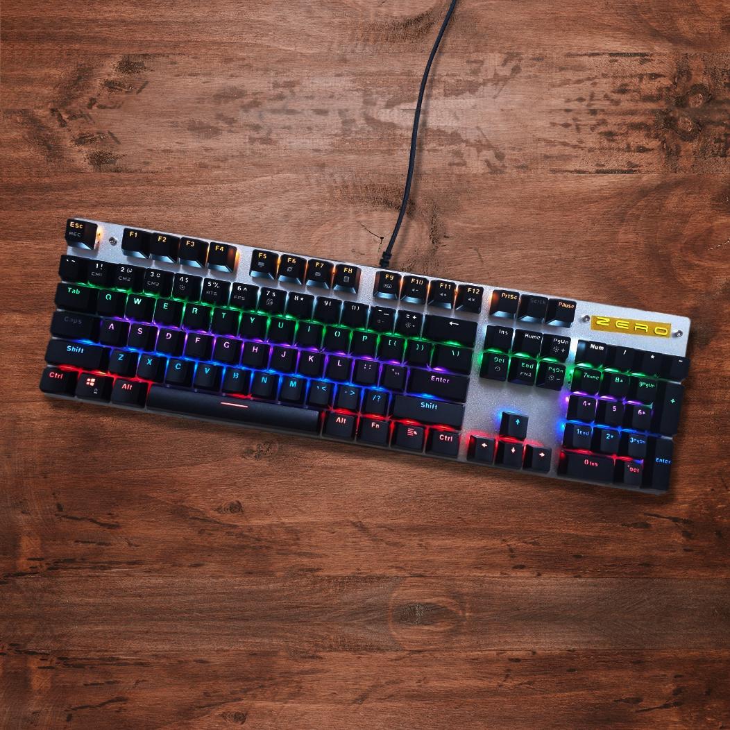 Metoo Zero Fullsize 104 Phím – Bàn Phím Cơ Led Rainbow