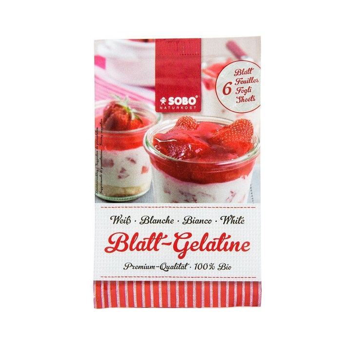 Gelatine hữu cơ dạng lá