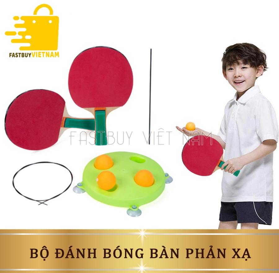 Bộ Đánh Bóng Bàn Phản Xạ Cho Bé, Dễ Dàng Sử Dụng Thích Hợp Với Mọi Lứa Tuổi