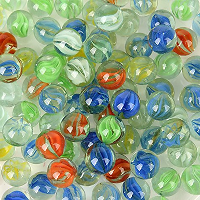 Combo Bi ve thủy tinh 1.6 cm nhiều màu