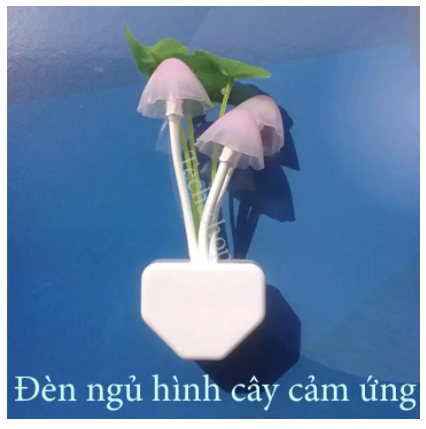 [HCM][Video thực tế] Đèn ngủ hình cây thông minh - Tắt mở tự động - Đèn ngủ cảm biến ánh sáng tự động tắt mở
