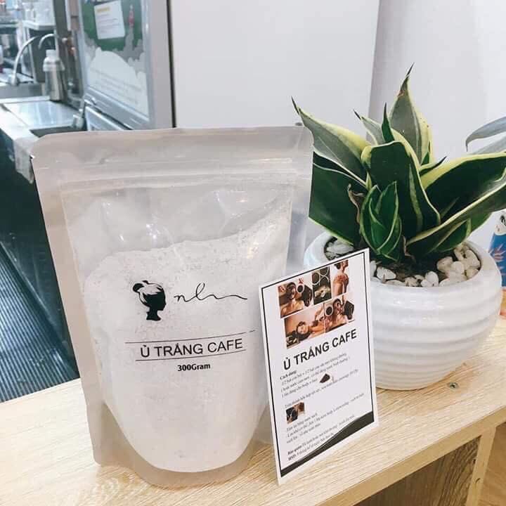 Ủ Trắng Cafe Tặng Kèm Cọ Quét dùng được cho cả body & face