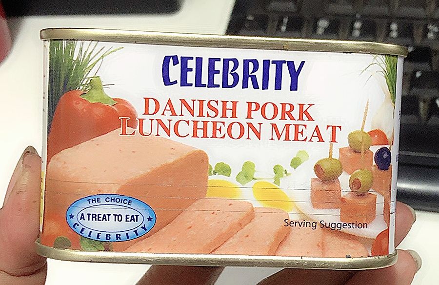 Pate thịt heo lucheon meat hiệu Celebrity 200gr - Date 11/2026 (sét hộp nhẹ) (SL 1 hộp)
