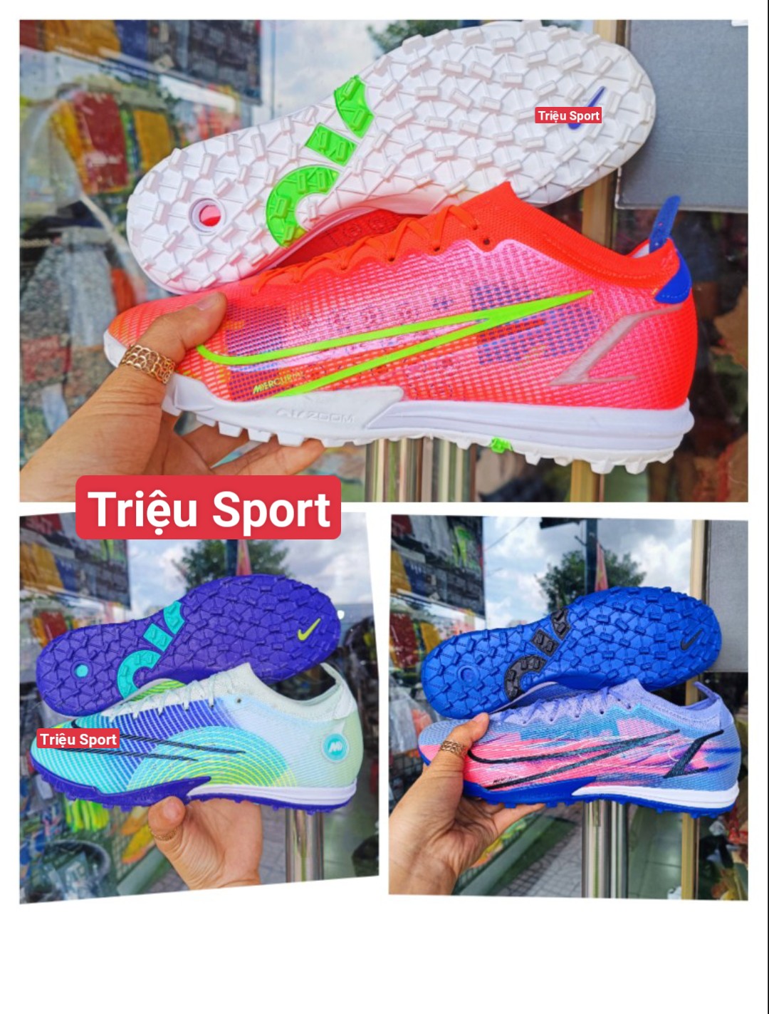 Giày đá bóng mercurial vapor 14 elite tf