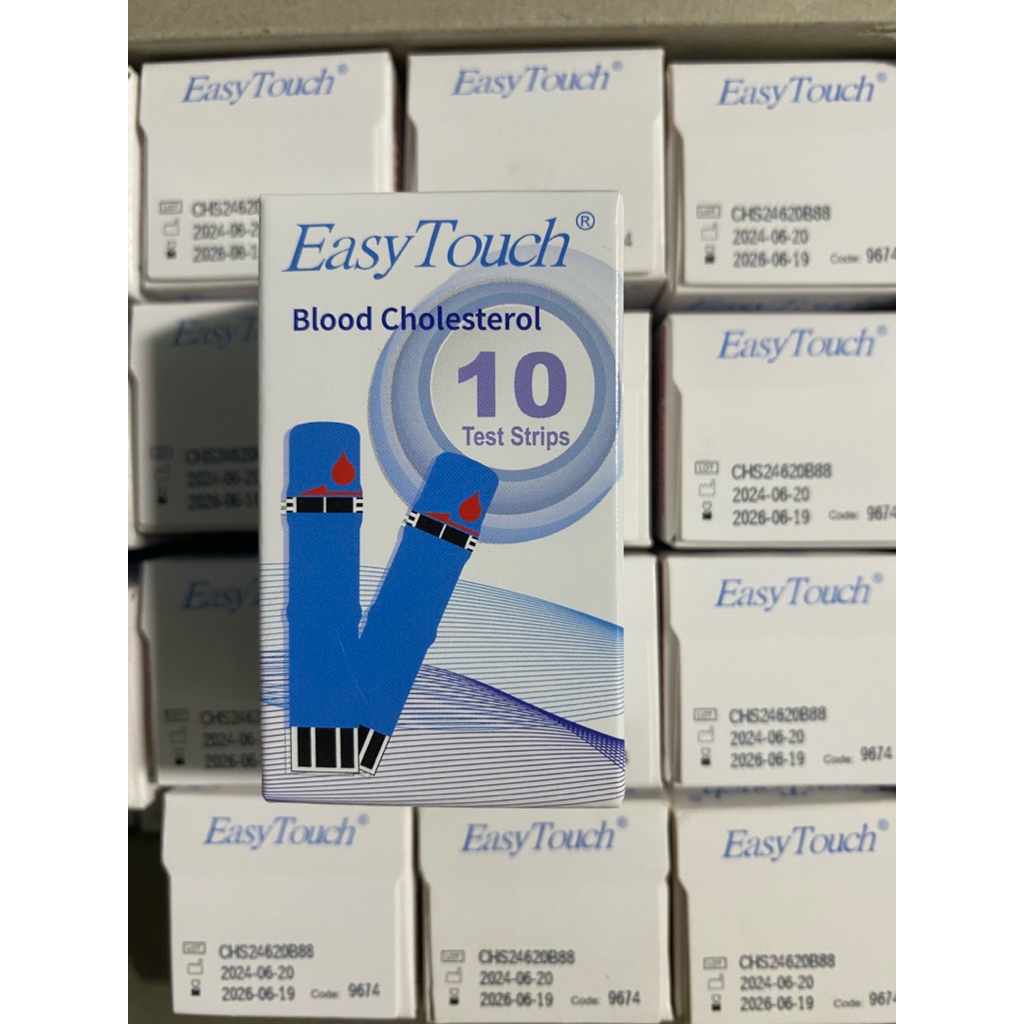 Lọ thử Mỡ 10 que dùng cho máy Easy Touch GCU ET322 (3 TRONG1)