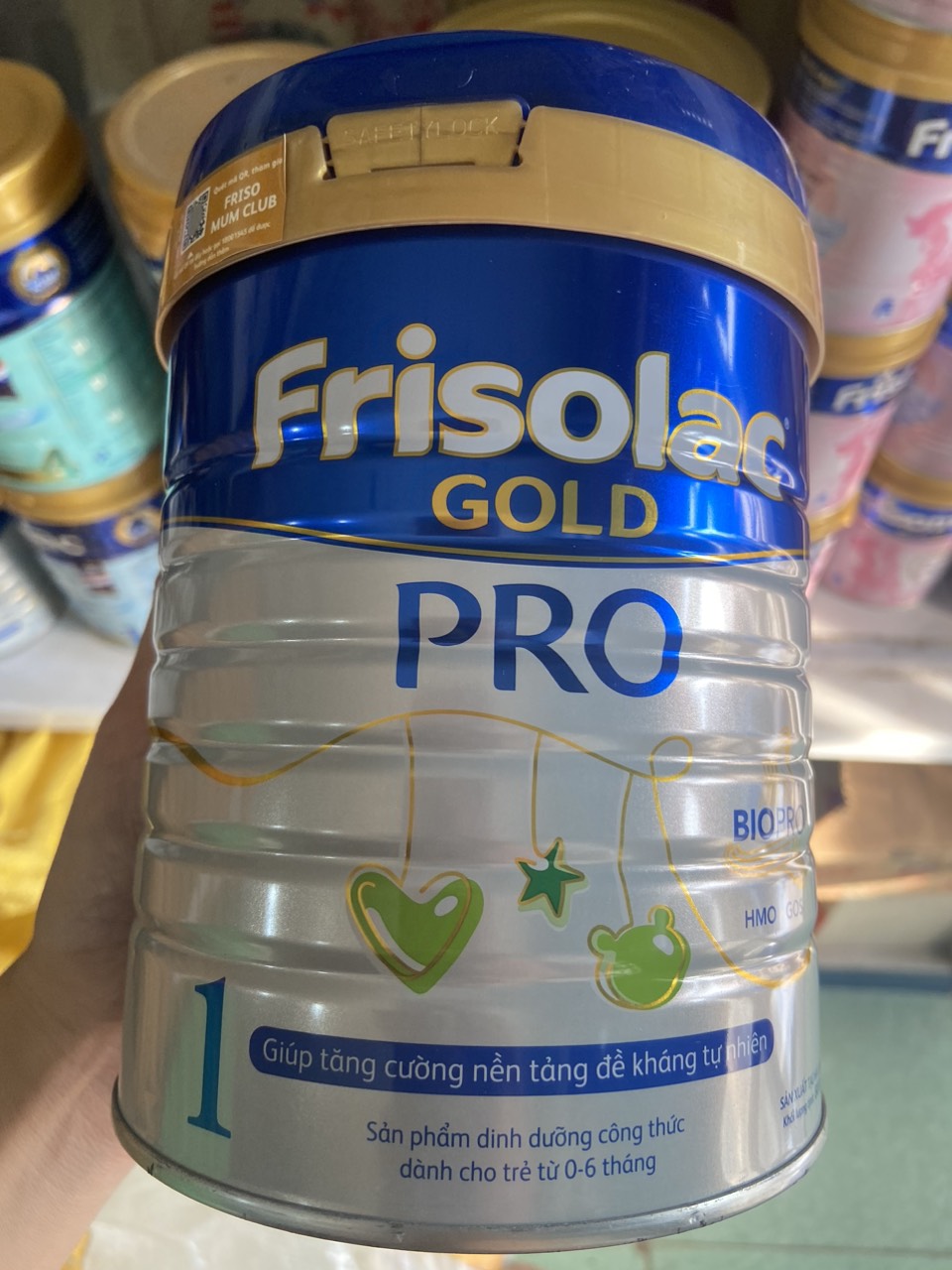 Sữa bột frisolac gold pro số 1 800g