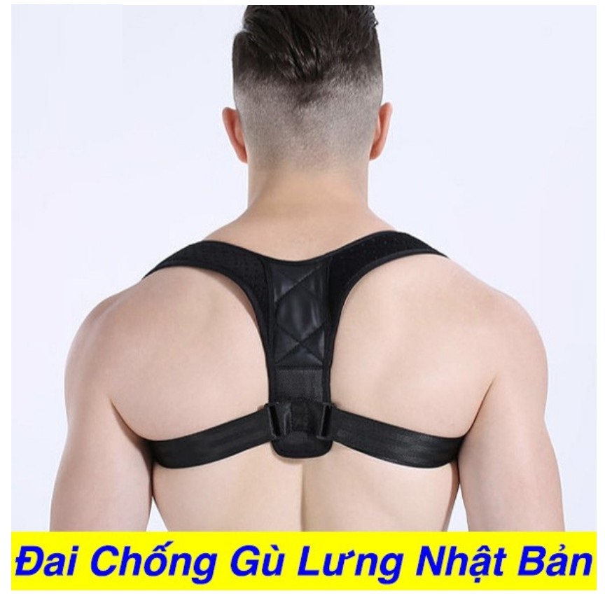 Đai Chống Gù Lưng Nhật Bản Đai Đeo Chỉnh Tư Thế Chống Gù Lưng Tiện Dụng Chất Lượng Cao Chất Liệu Vải Mềm Và Thoáng Khí, Nhẹ, Chắc Chắn Và Hiệu Quả Giúp Bạn Có Được Tư Thế Khỏe Mạnh Và Tự Tin Hơn