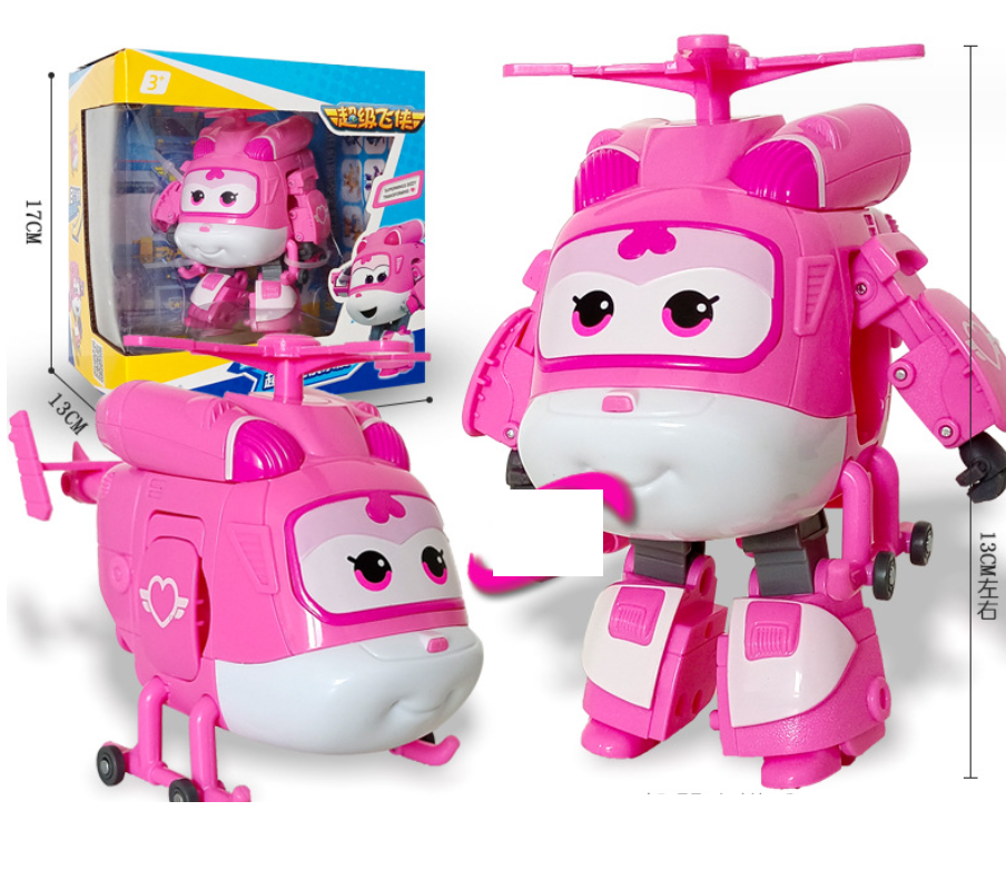 Đội bay siêu đẳng super wings đồ chơi trẻ em mô hình Dizzy máy bay cỡ lớn