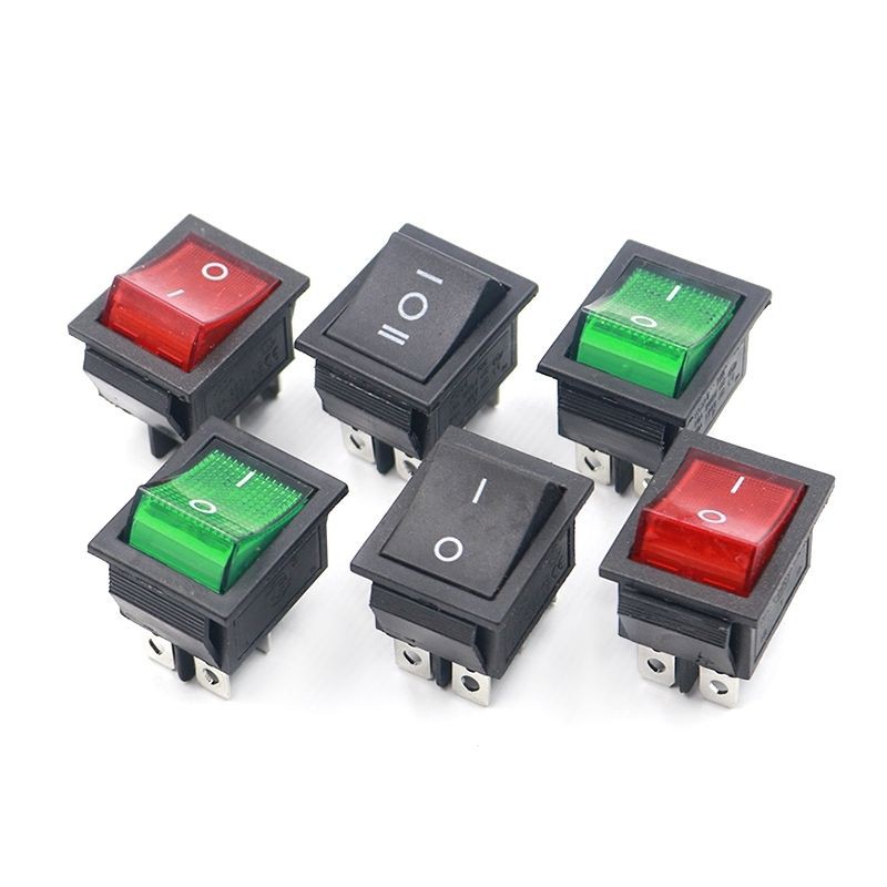 Công tắc bật bập bênh đỏ