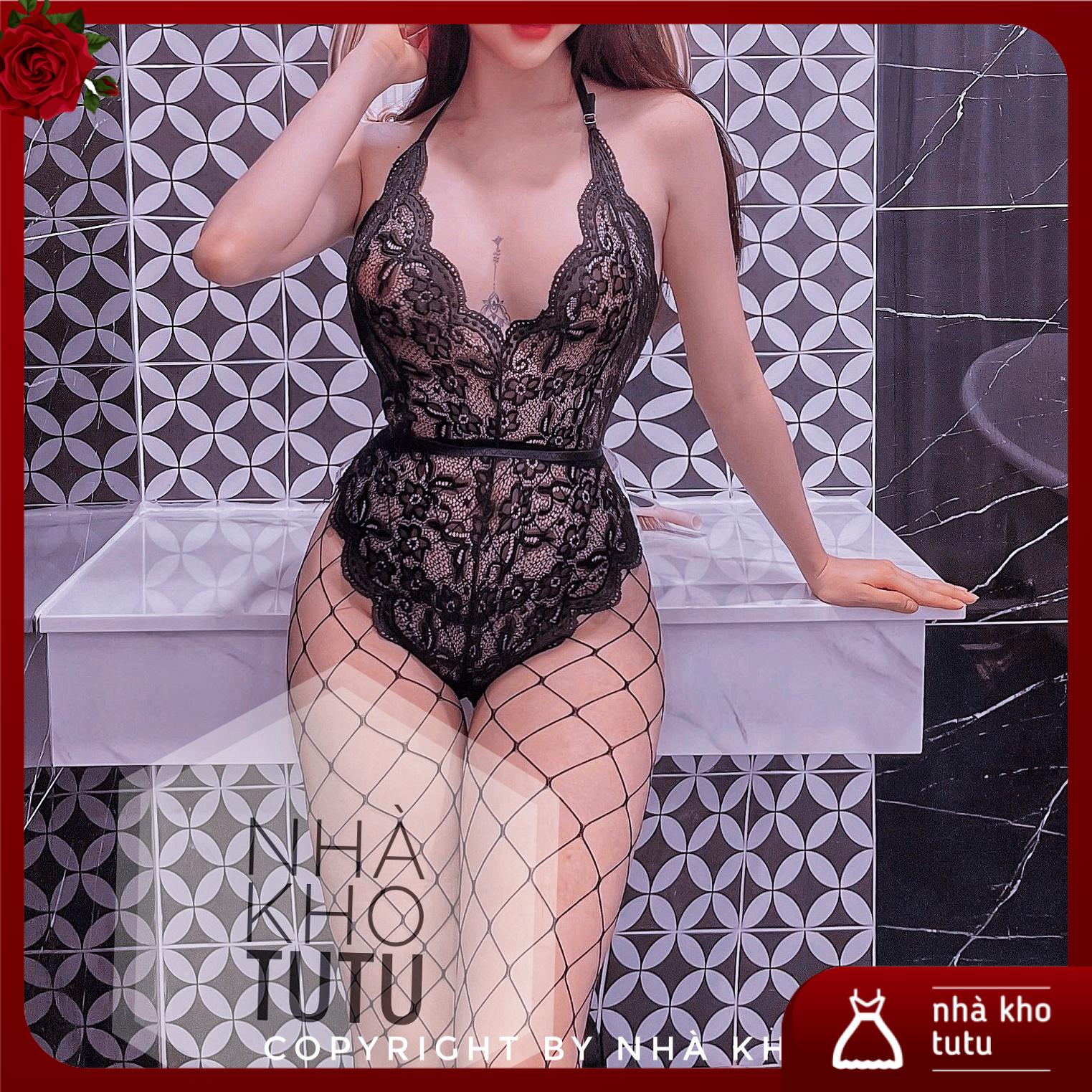 Set đồ lót ren liền thân nhà kho tutu l161