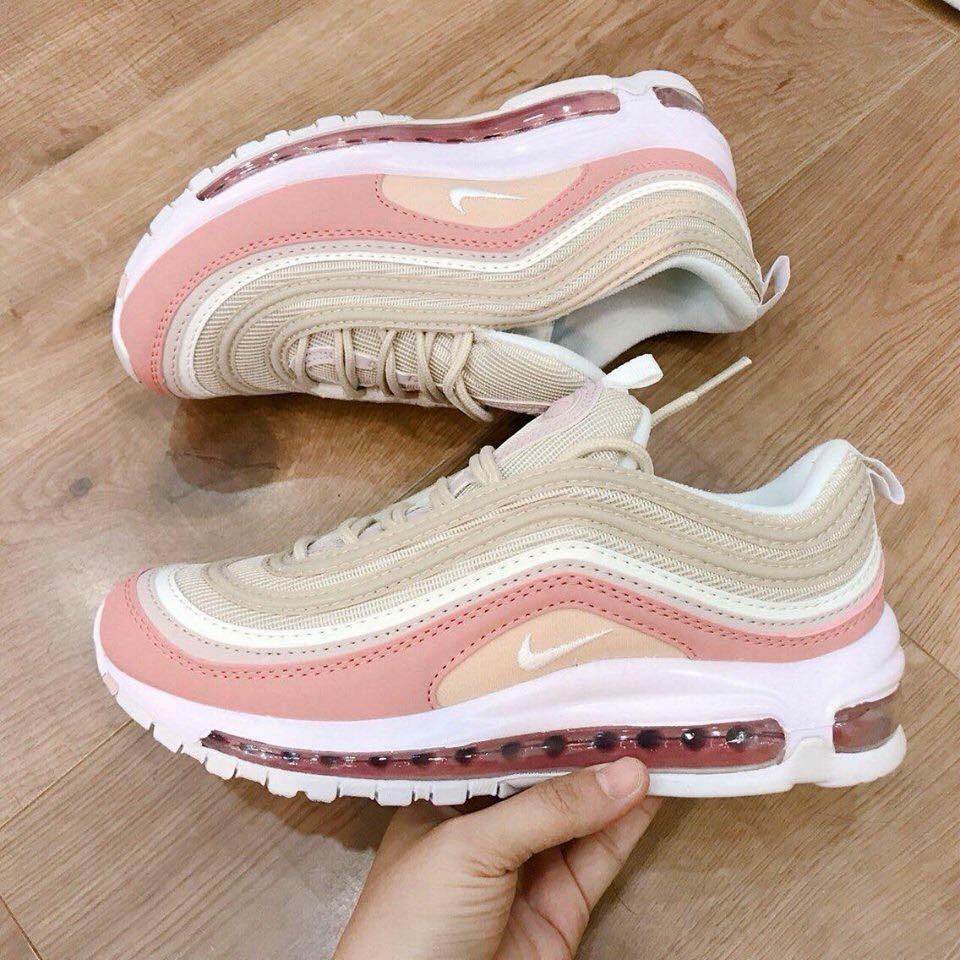 Giày Sneaker AM 97 Hồng  - Giày Thể Thao AM 97 Hồng Nam Nữ