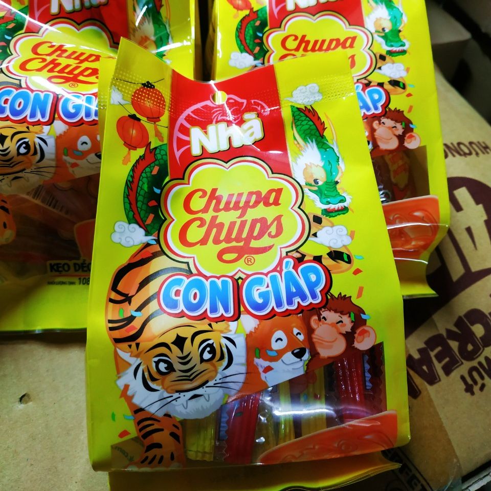 Kẹo dẻo chuppa Chups hình con giáp siêu đáng yêu - Hàng Tết