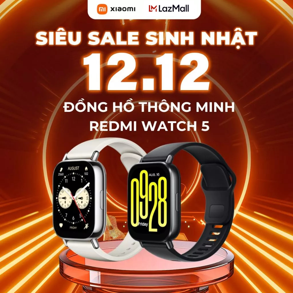 Đồng Hồ Thông Minh Xiaomi Redmi Watch 5 ACTIVE /  Watch 5 LITE (Chọn phân loại) – Phiên Bản Quốc Tế