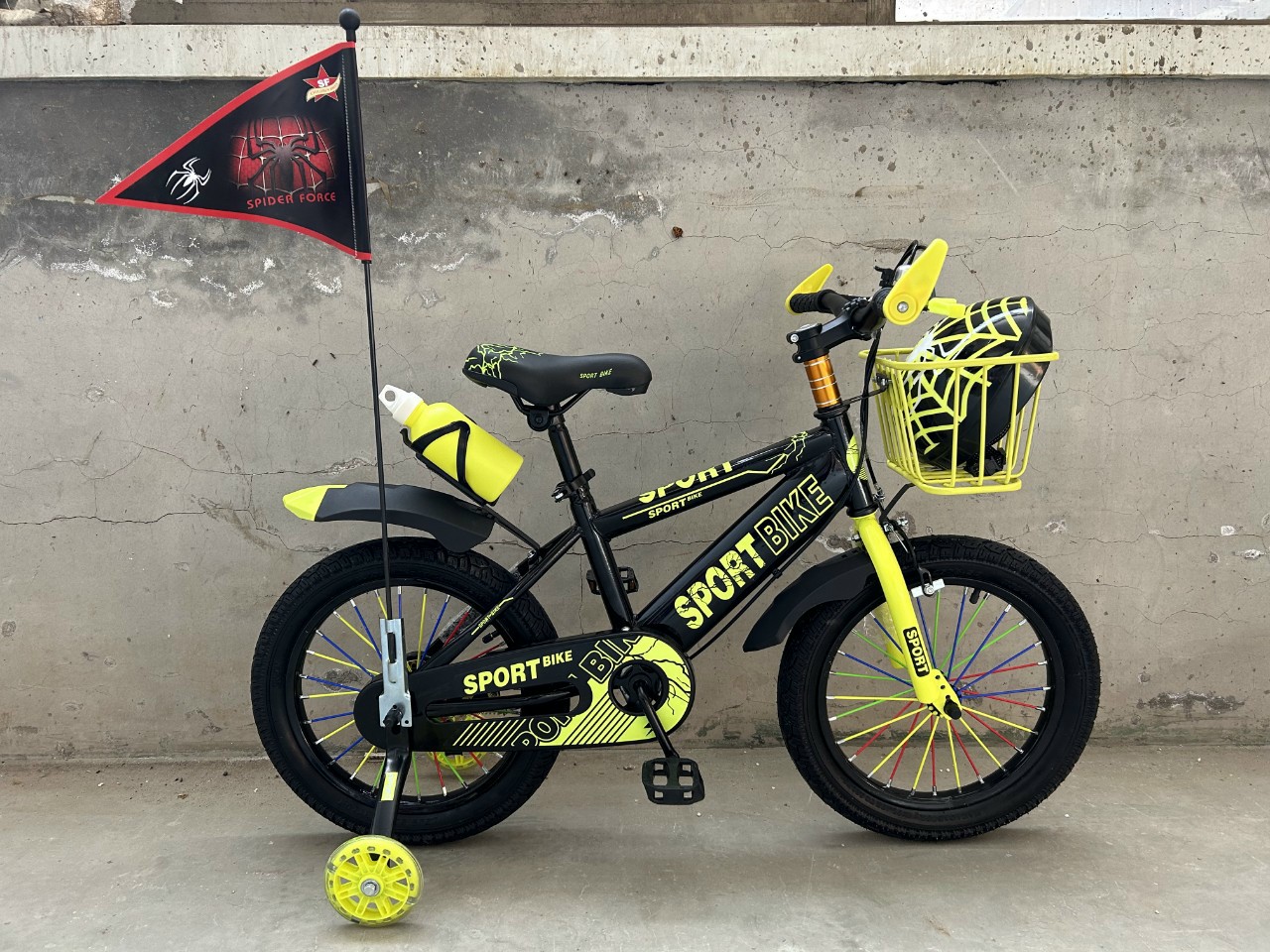 XE ĐẠP THỂ THAO TRẺ EM MẪU MỚI 2023 BÁNH 12 14 16 18 20 inch (tặng mũ và bình nước)