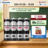 Hộp 40 viên Pin than Panasonic AA R6NT/4SB-V (Đen) – Hàng Chính Hãng