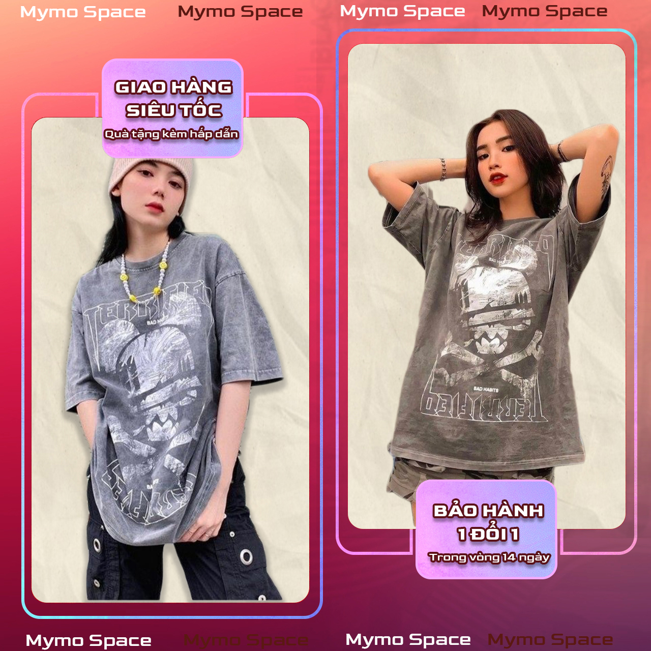 Áo Thun WASH BAD HABITS FULLTAG | Áo Thun COTTON 100% | CHUẨN CAO CẤP 1:1 LOCAL BRAND