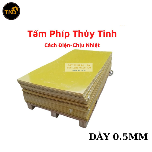 Tấm phíp thủy tinh , cách điện - chịu nhiệt , chống cháy nổ