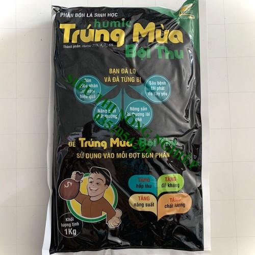 Phân bón sinh học Humic lúa vàng - chuyên dùng cho cây thanh long Humic lúa vàng 1kg