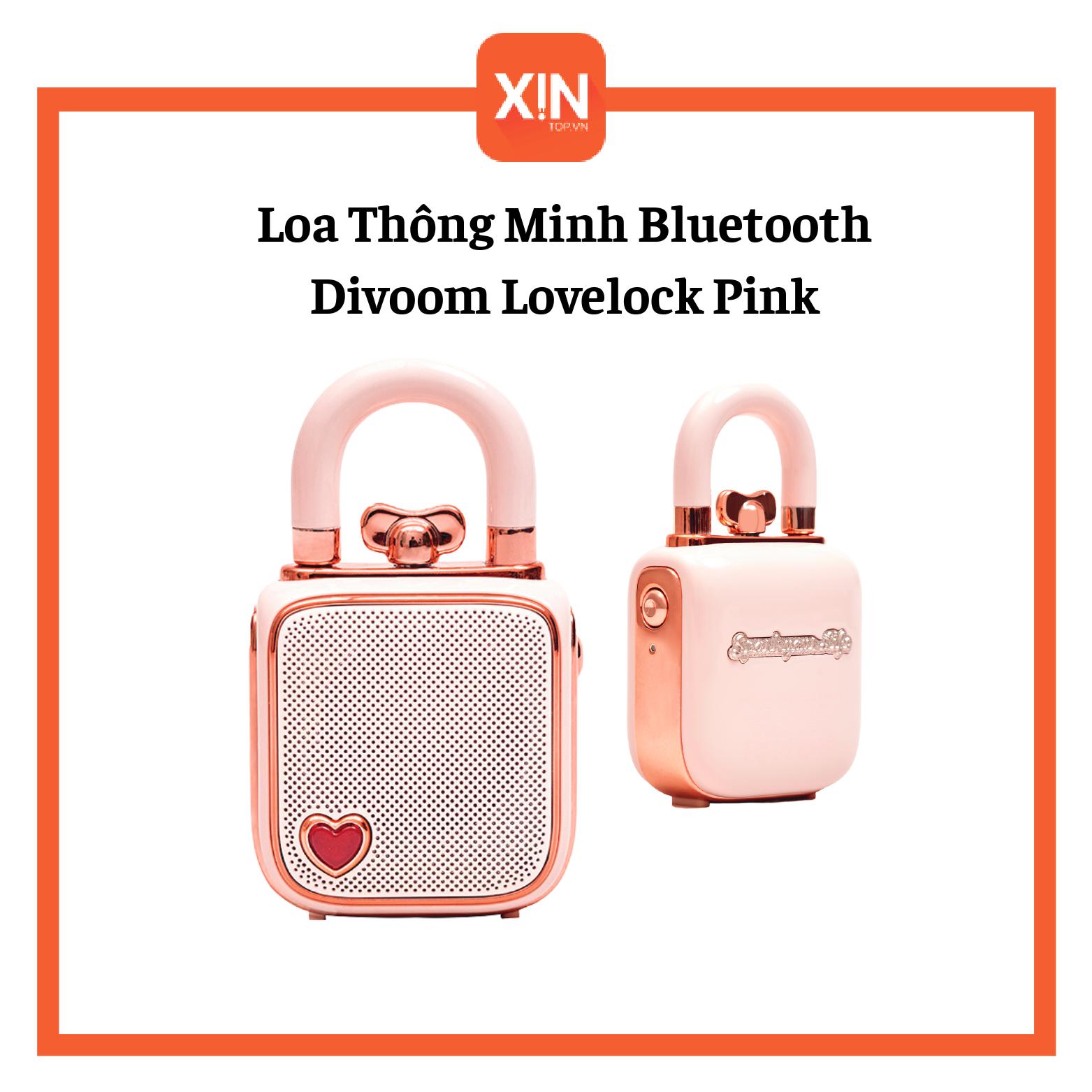 Loa Thông Minh Bluetooth Divoom Lovelock Pink