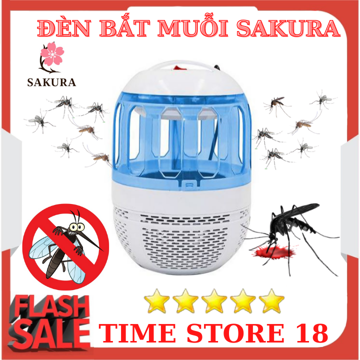 Đèn Bắt Muỗi Thông Minh Sakura Công Nghệ Nhật Bản Giúp Diệt Muỗi Diệt Côn Trùng Nhanh Gọn Sạch Sẽ Hiệu Quả Và Không Gây Hại Cho Trẻ