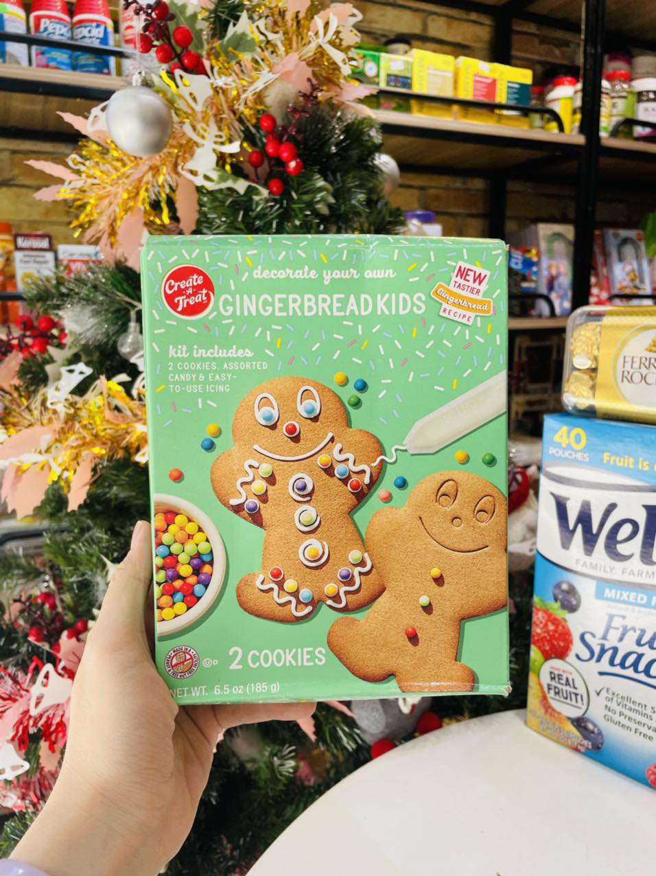 Bánh Noel Deck The Hall Cookies Kit Create A Treat